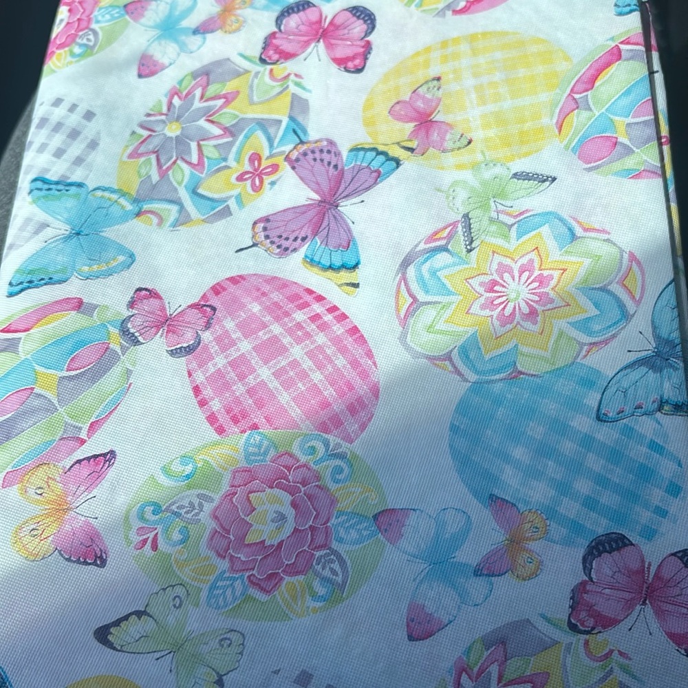 Butterfly round tablecloth